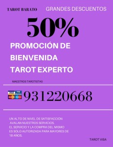 Tarot oferta de bienvenida